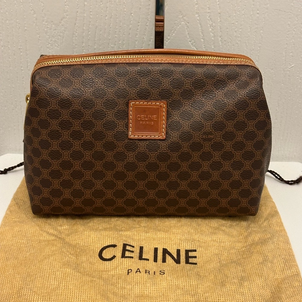 ✨sold❗️Authentic Vintage Celine Macadam Pouch✨
